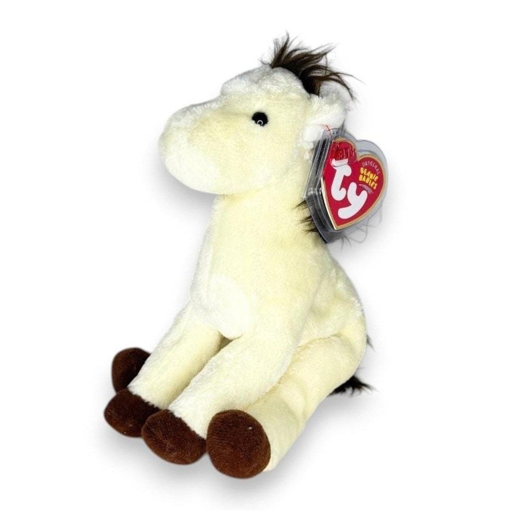 Marshall the Horse | Gentle Stable Companion | Mint Heart Tag TY Beanie Baby